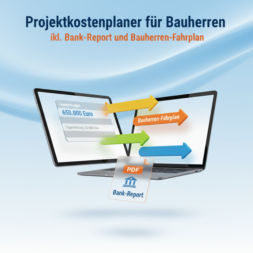 Projektkostenplaner für Bauherren